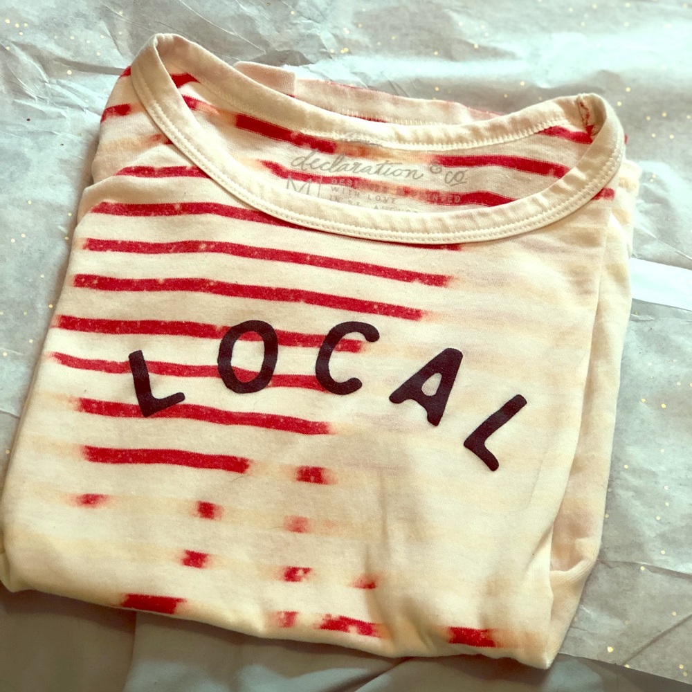 Custom Distressed LOCAL T-shirt